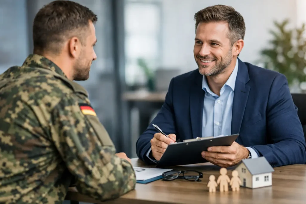 Anwartschaftsversicherung f&uuml;r Soldaten abschlie&szlig;en